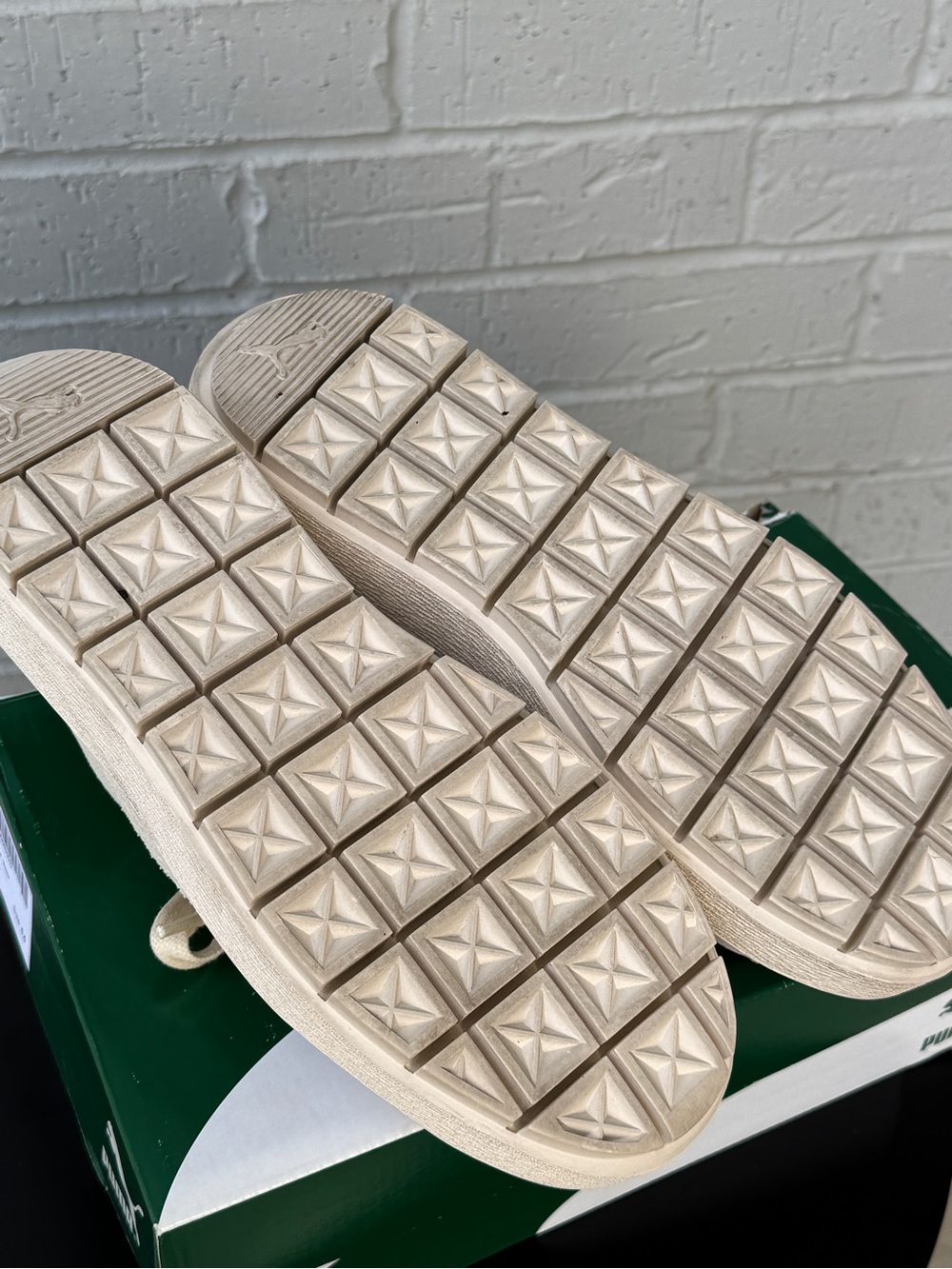 Puma Suede Platform Sneakers - Whisper White/Cream - Picture 4 of 4